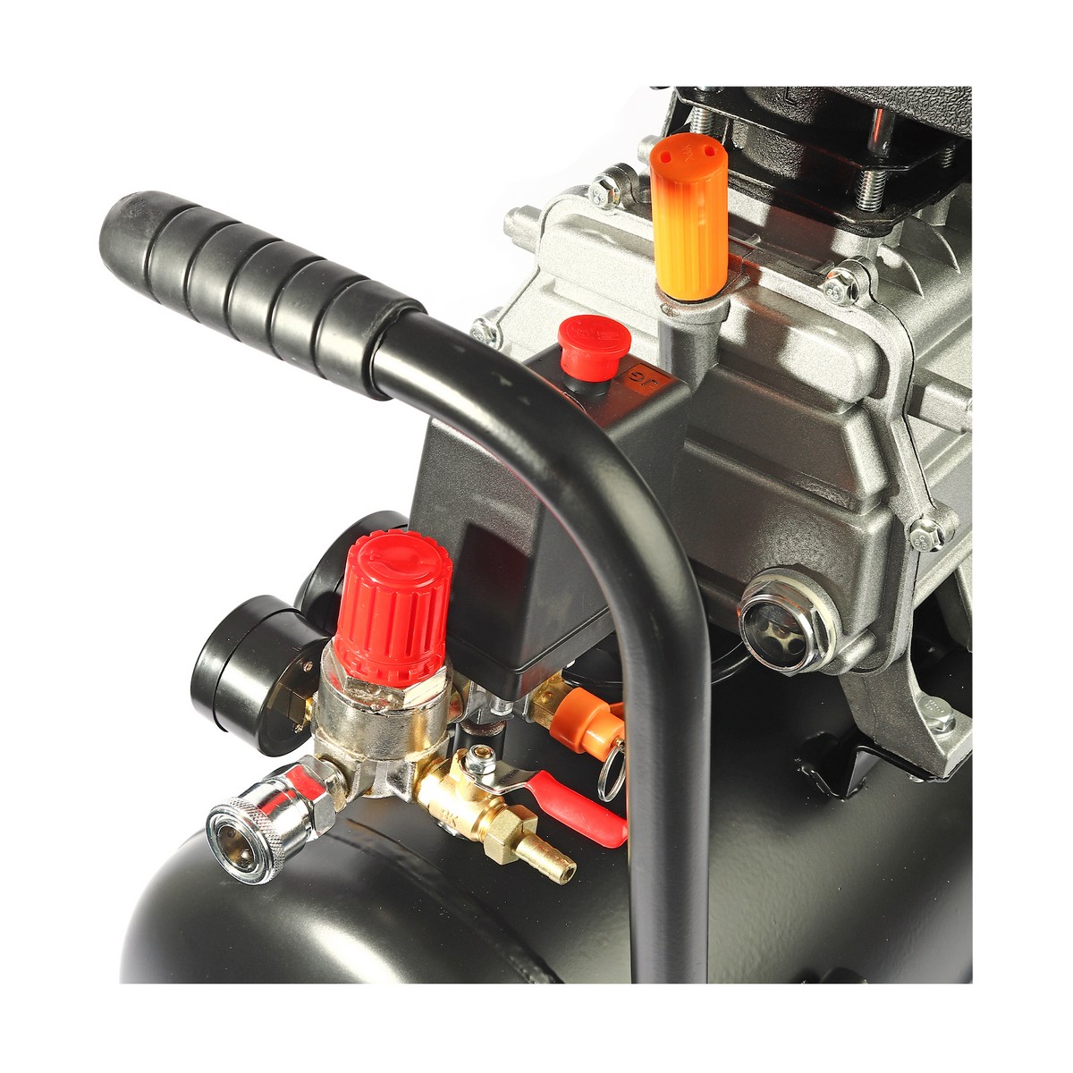 ปั๊มลมขับตรง 3HP ถัง 25L HECTO รุ่น D1 รูปที่ 4