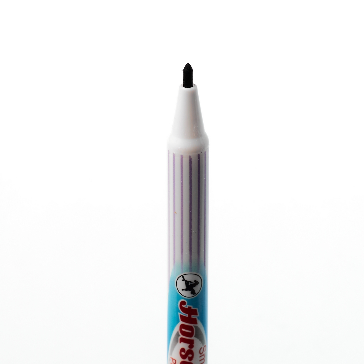 ปากกาเมจิก H-110 หัวแหลม ตราม้า - สีดำ HORSE รูปที่ 3