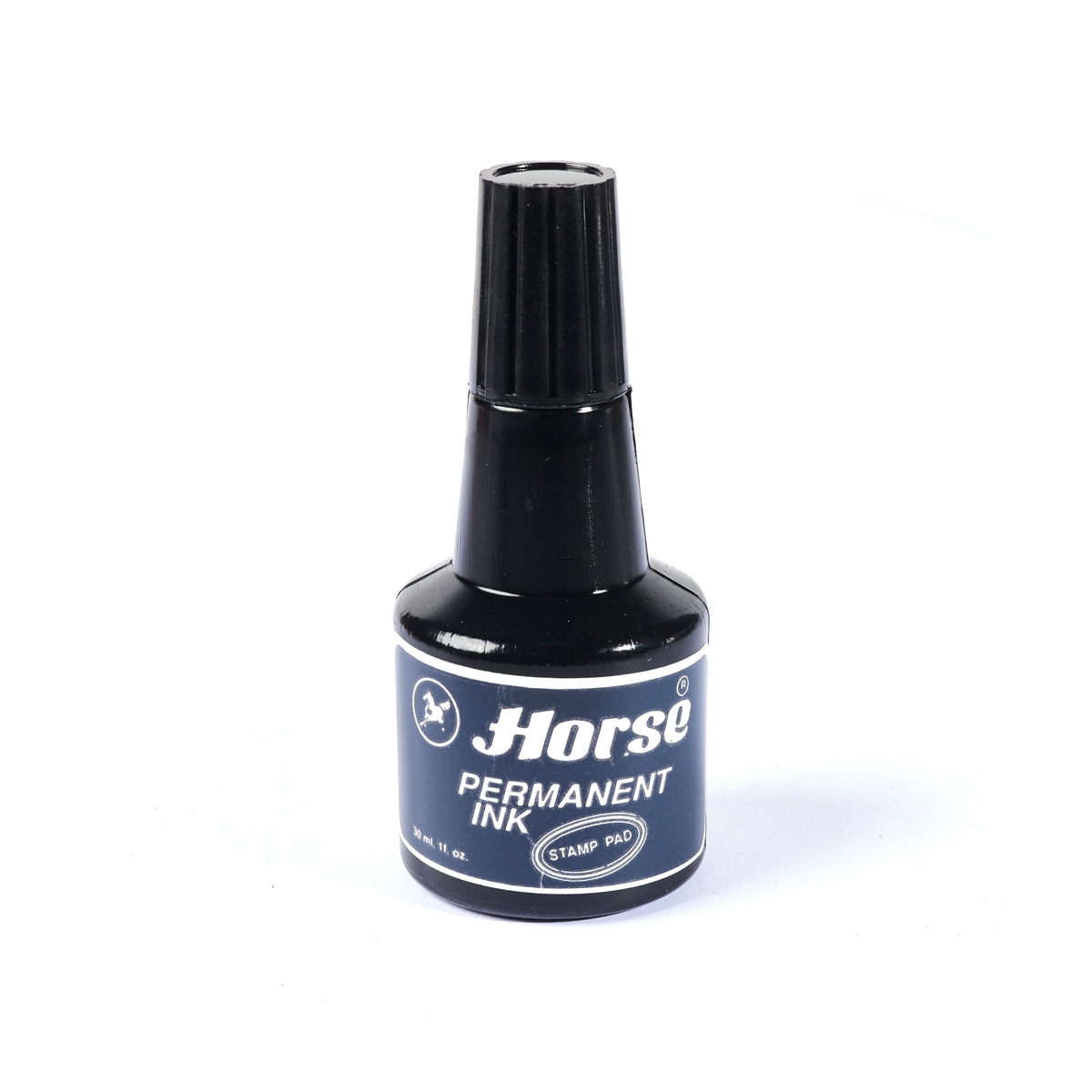 หมึกเติมแท่นประทับ(กันน้ำ)30 CC ดำ HORSE ราคา ฿214.8