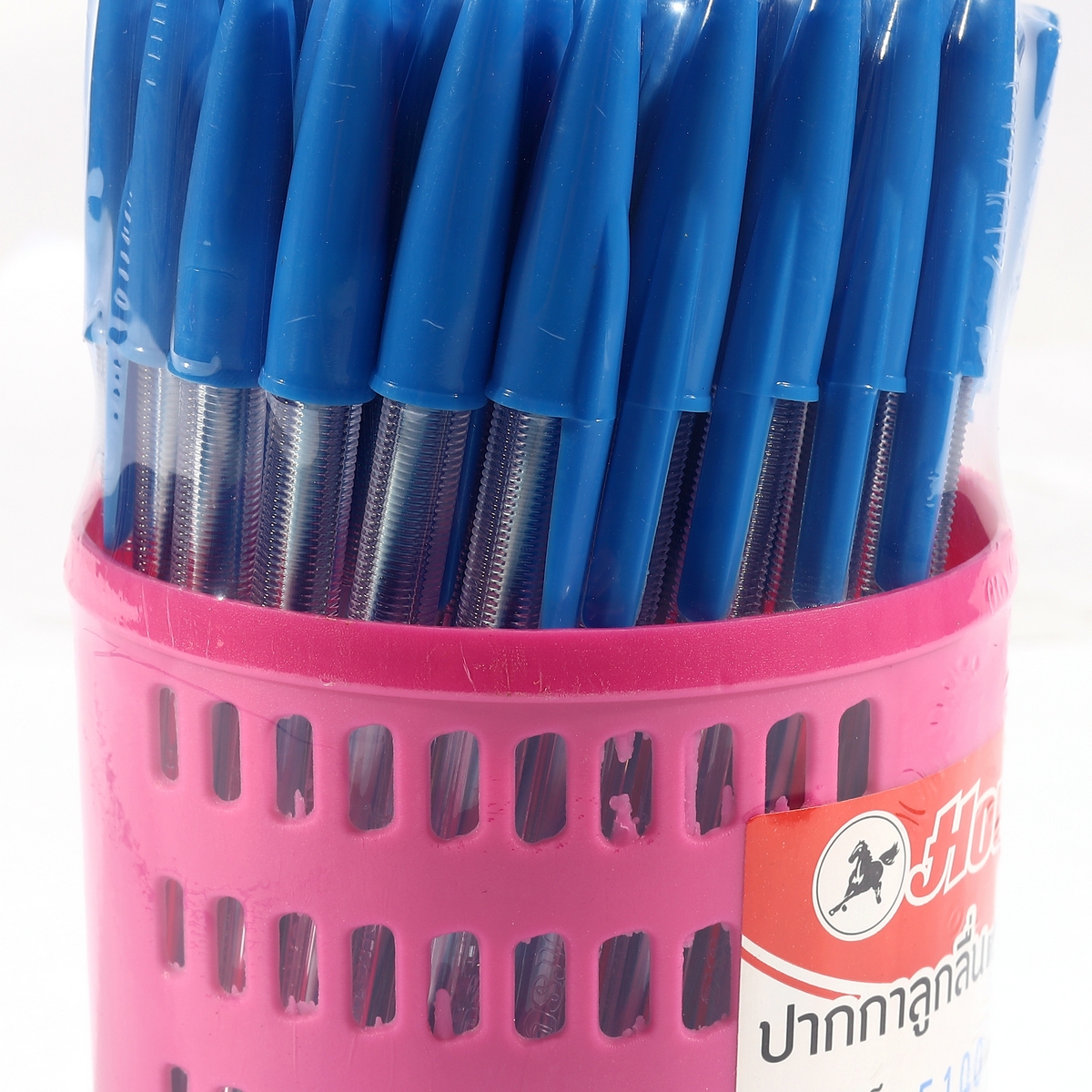 ปากกาลูกลื่น 0.7 มม. H-5100 -สีน้ำเงิน HORSE รูปที่ 3