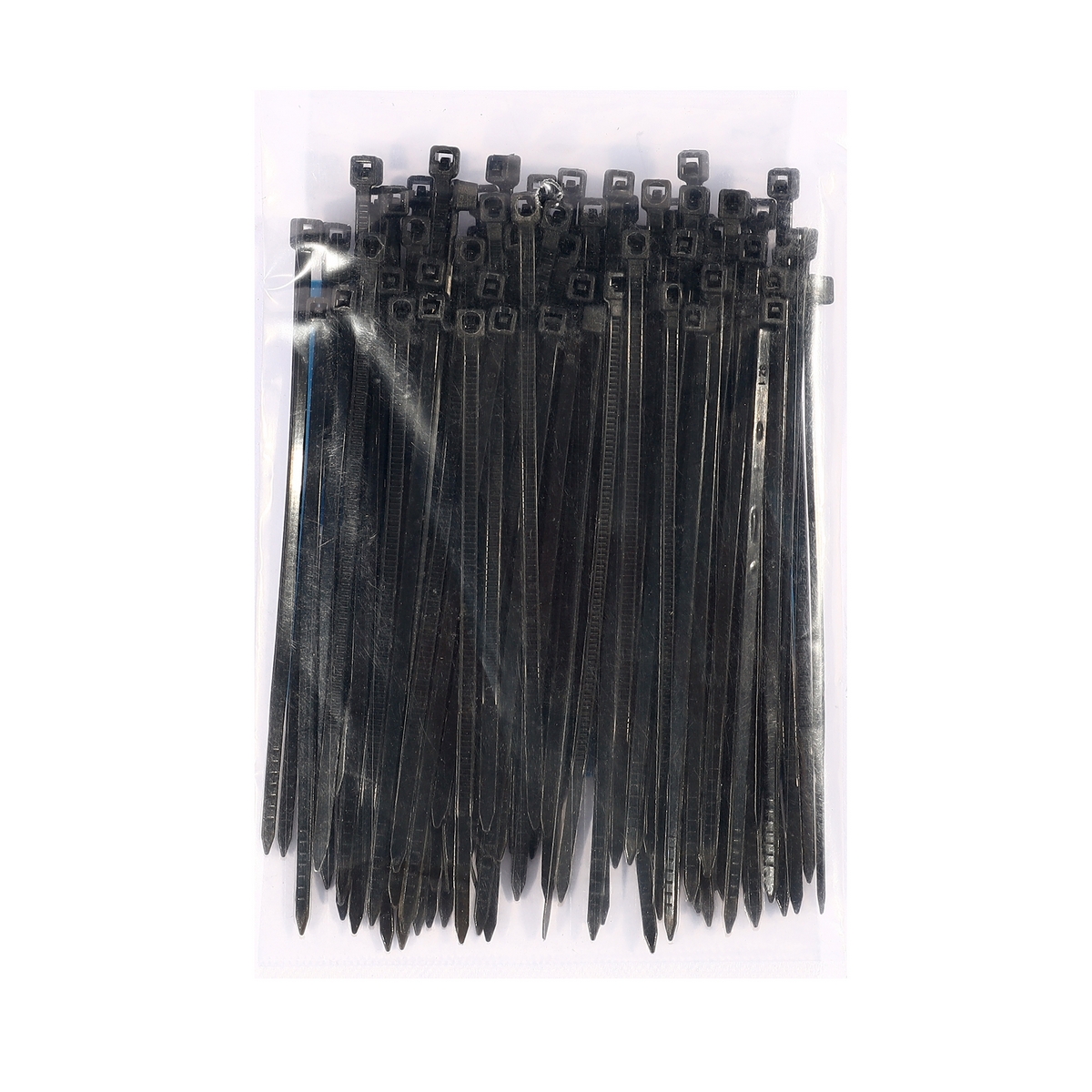 เคเบิ้ลไทร์ 4"ดำ(2.5X100) 100เส้น แฮนด์ซั่ม รุ่น NCB2510 รูปที่ 2