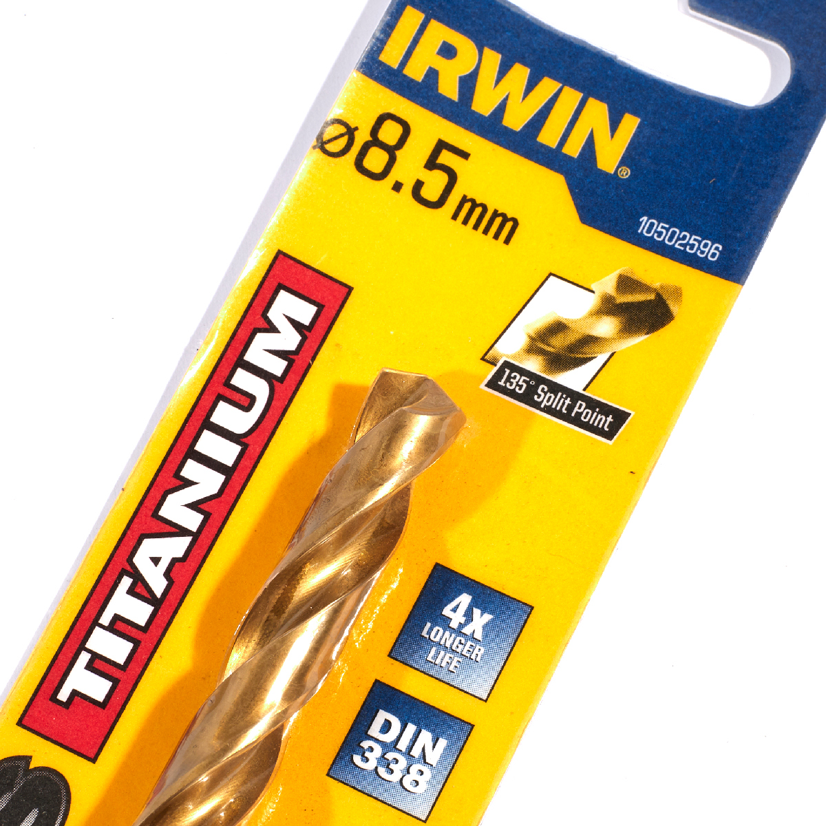 ดอกสว่านไฮสปีด เคลือบไทเทเนียม 8.5มม. IRWIN รุ่น 10502596 รูปที่ 3