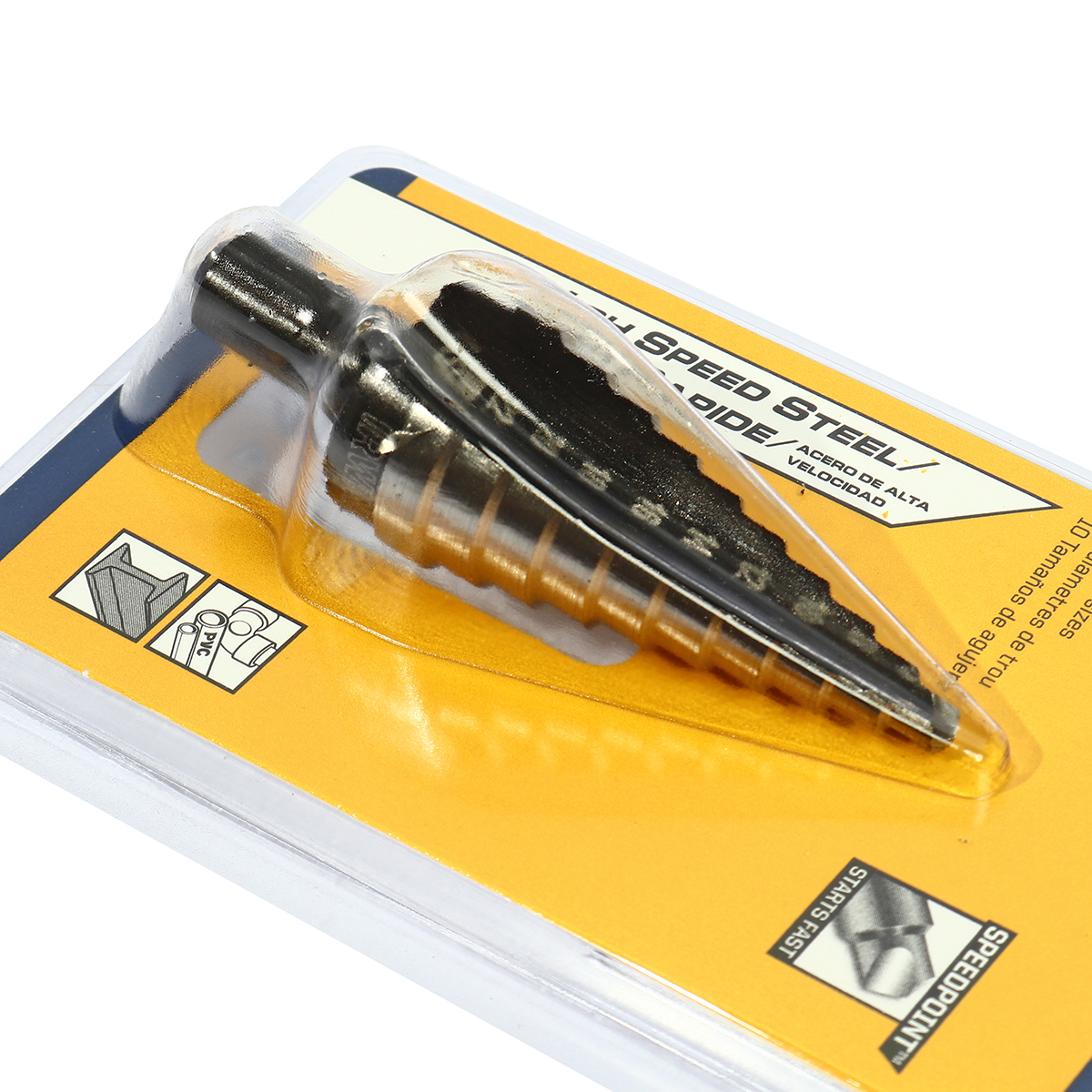 (T11104) STEP DRILL 10 ระดับ 4-22มม. IRWIN รุ่น 10502853 รูปที่ 2