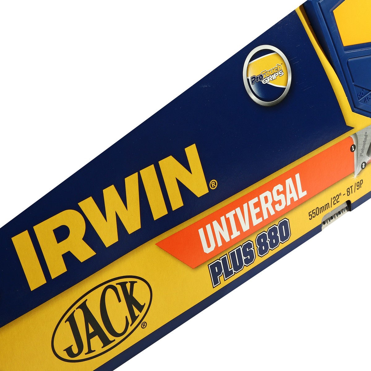 IRWIN PLUS Hand Saw with Rubber Grip Handle Length 22" 7T/8P, Model 10503625 photo 4