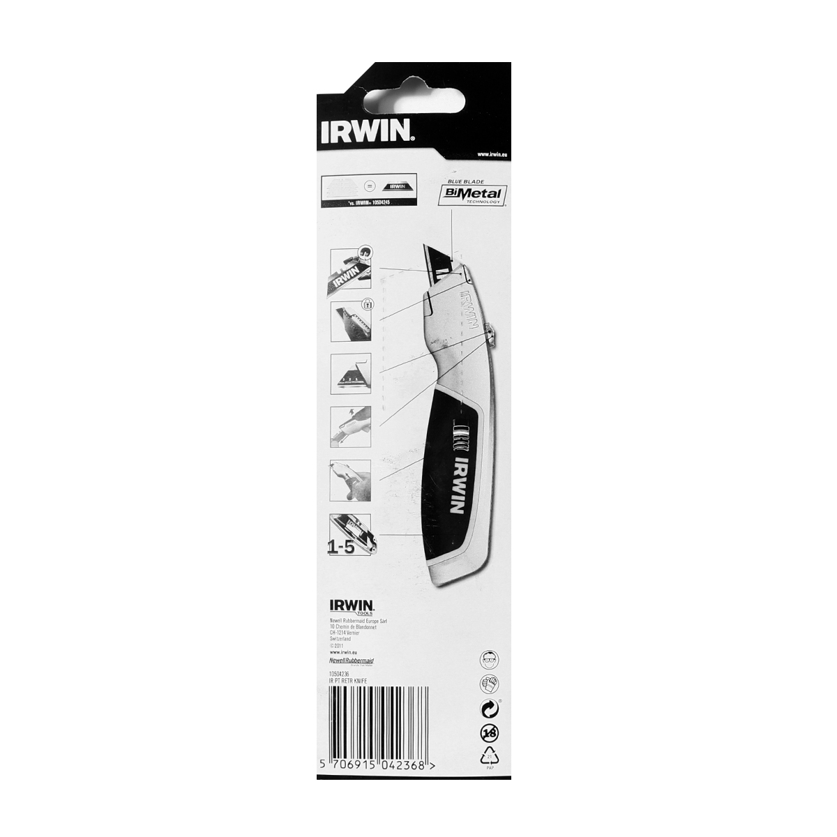 มีดอเนกประสงค์ รุ่น PROTOUCH IRWIN รุ่น 10504236 ราคา ฿396