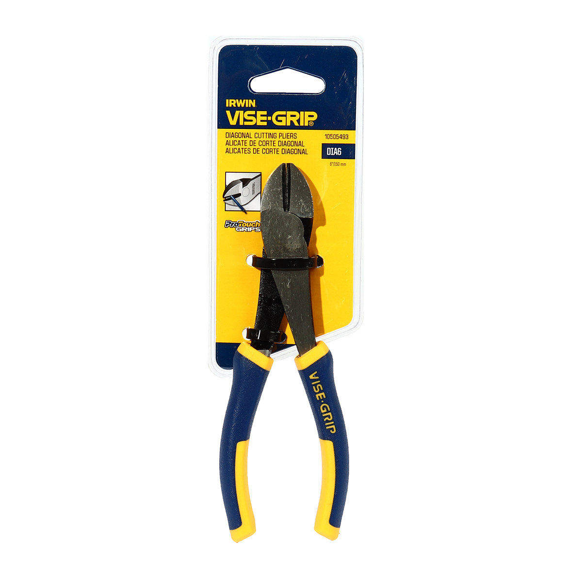 IRWIN VISE GRIP Long Neck Diagonal Cutting Pliers 6 IN, Model 10505493 price ฿228