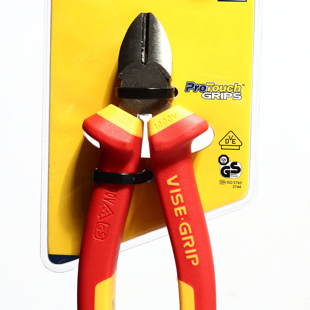 คีมตัดปากเฉียง VG หุ้มฉนวน 6 นิ้ว คอสั้น IRWIN รุ่น 10505865 ราคา ฿540