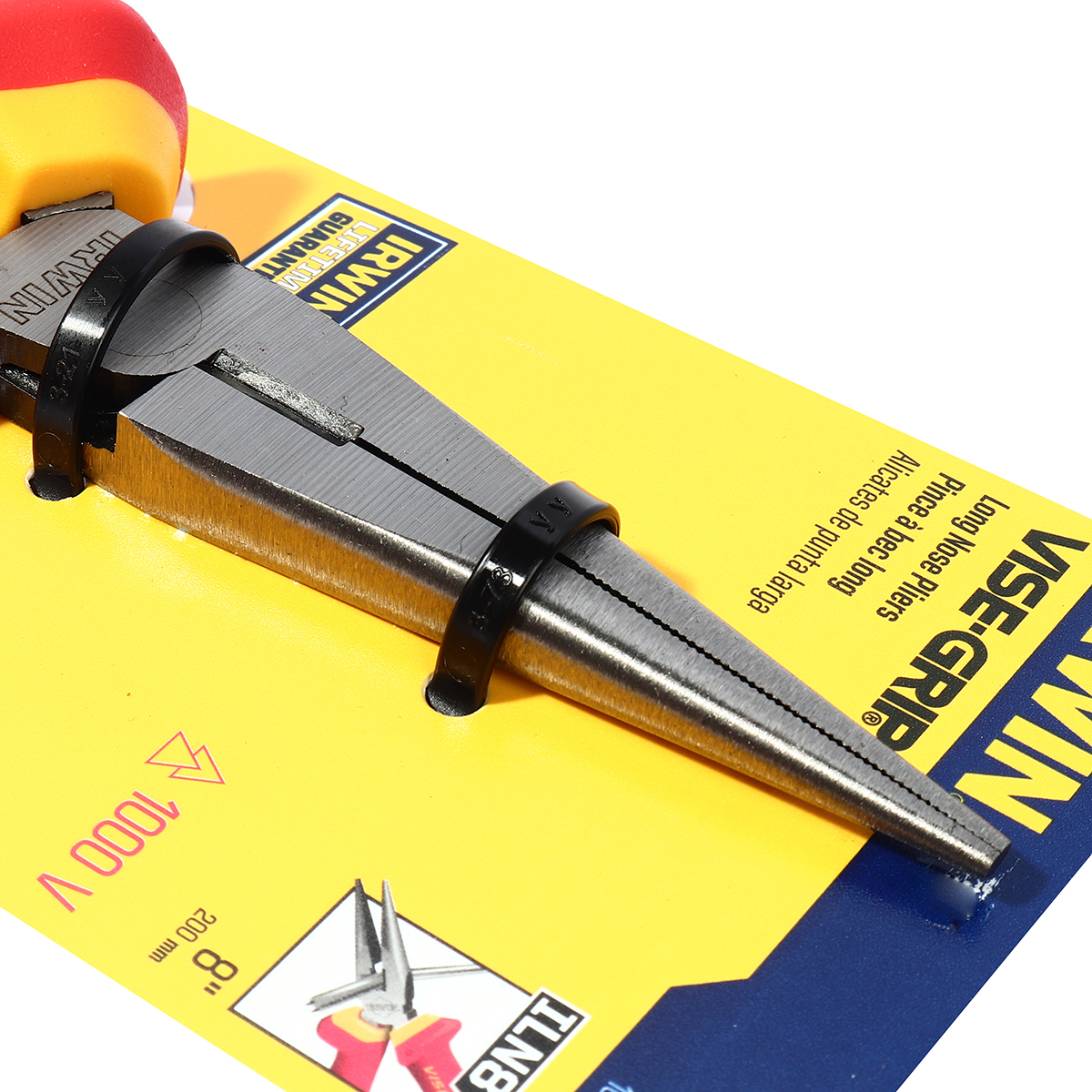 คีมปากแหลม VISE GRIP หุ้มฉนวน 8 นิ้ว IRWIN รุ่น 10505869 รูปที่ 2