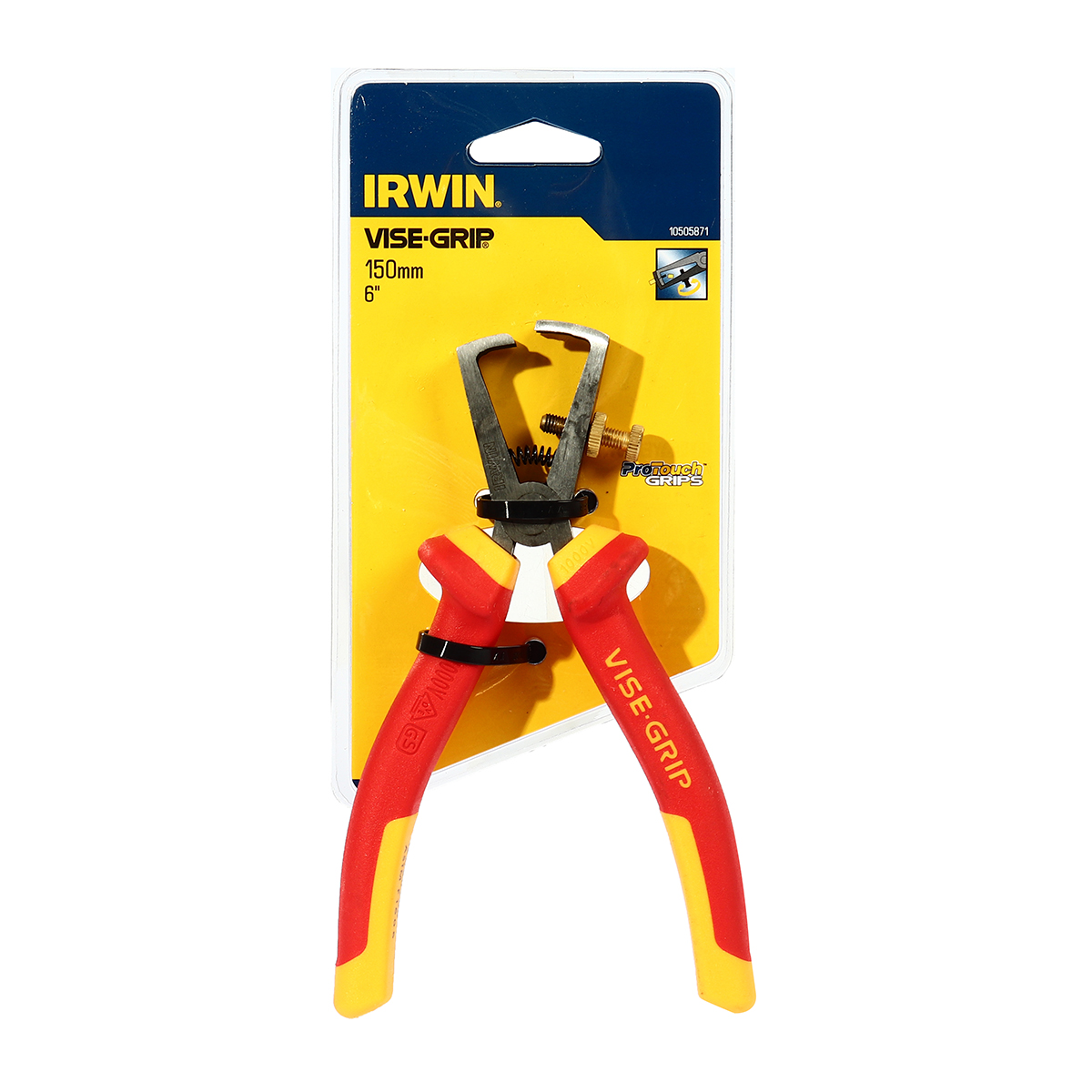 คีมปอกสายไฟ VISE GRIP หุ้มฉนวน 6 นิ้ว IRWIN รุ่น 10505871 ราคา ฿720