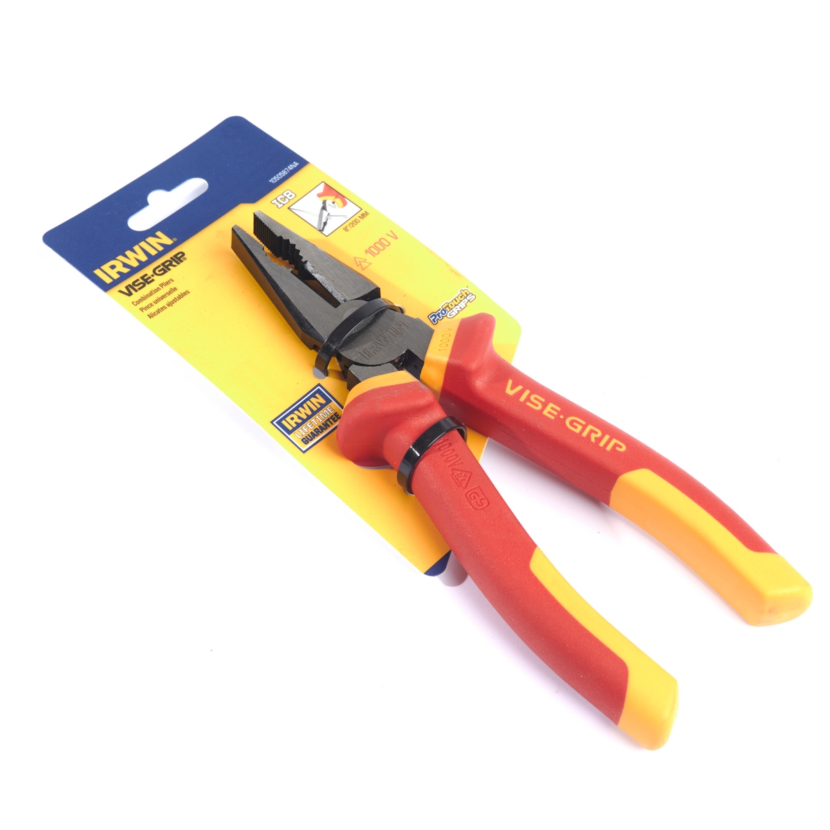 คีมปากตรง VISE GRIP หุ้มฉนวน 8 นิ้ว IRWIN รุ่น 10505874 รูปที่ 3