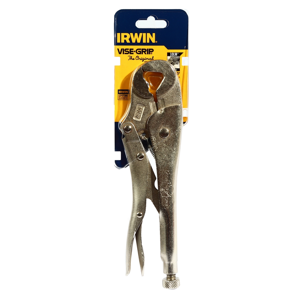 10LW คีมล็อคหัวน็อต(ตัดลวด) ขนาด 10 นิ้ว IRWIN รุ่น T10LW ราคา ฿780
