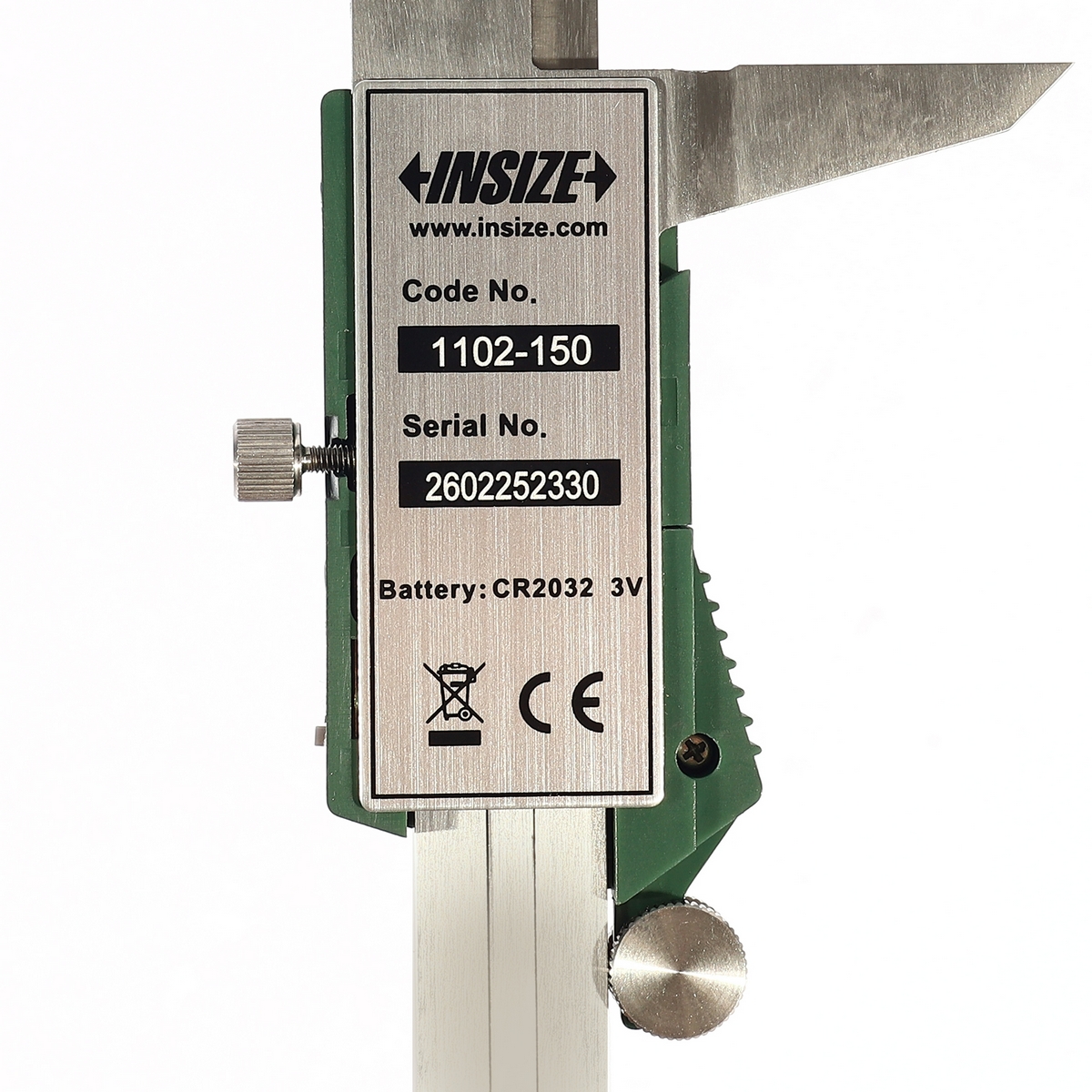 INSIZE Digital Vernier Caliper with Fraction Reading 6" Model 1102-150 photo 3