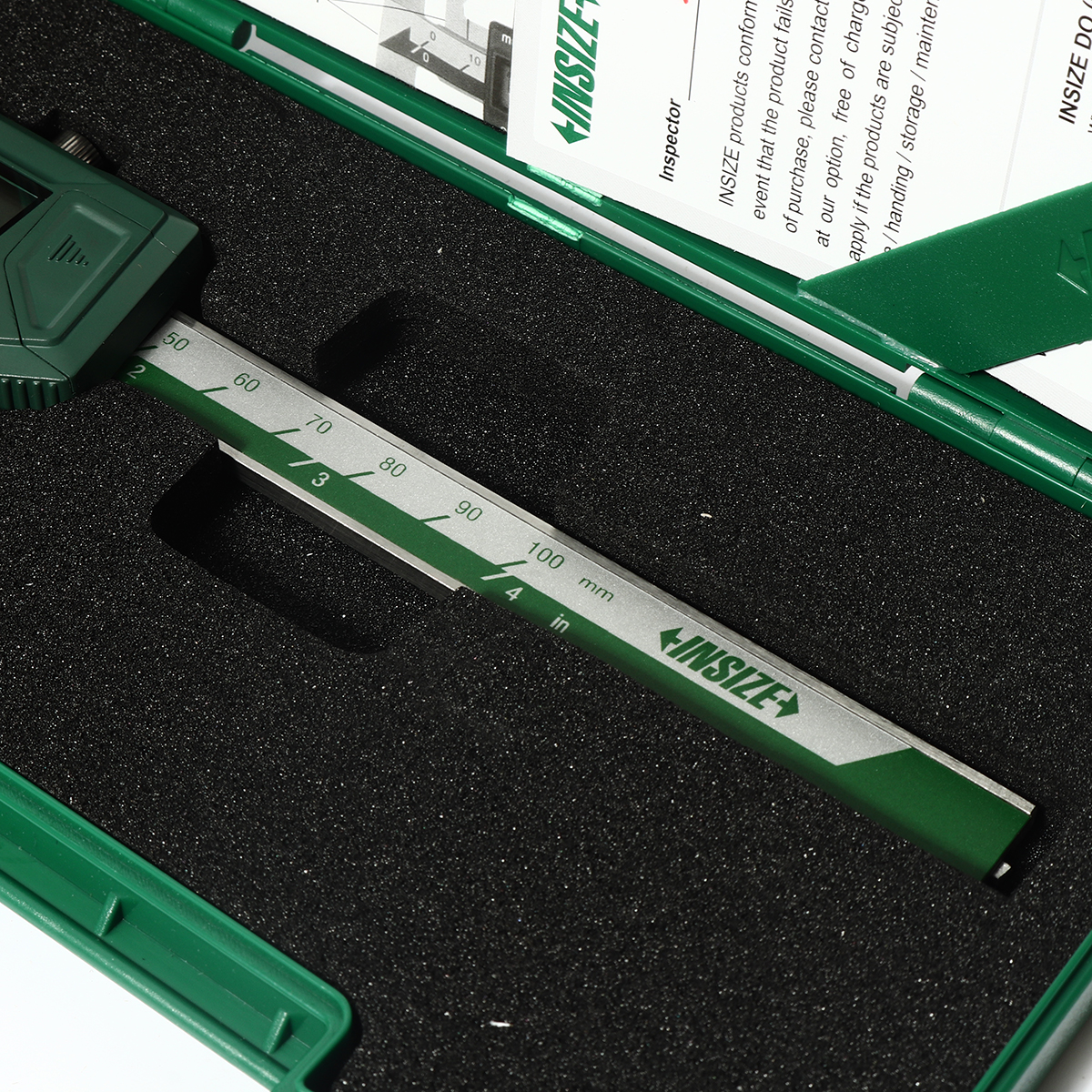 INSIZE Digital Vernier Caliper 0-100MM/0-4" Model 1111-100A photo 3