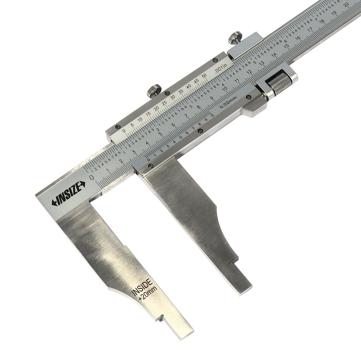 INSIZE 游标卡尺 0-600MM/0-24 G0.02 型号 1214-600 价格 ฿4,782