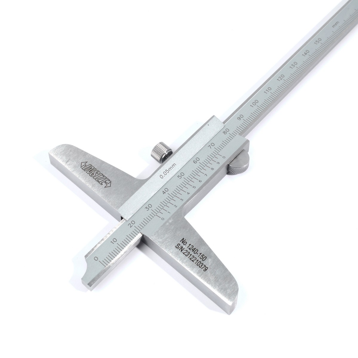 INSIZE 深度游标卡尺 0-150MM G0.05MM 型号 1240-150 图 4