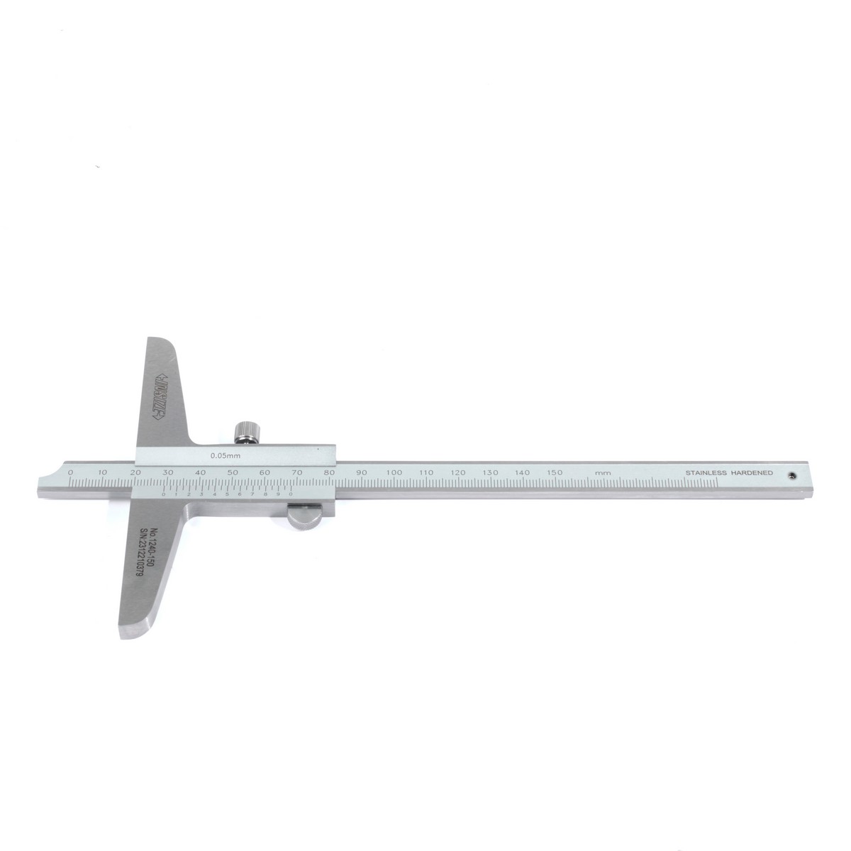 INSIZE 深度游标卡尺 0-150MM G0.05MM 型号 1240-150 图 3