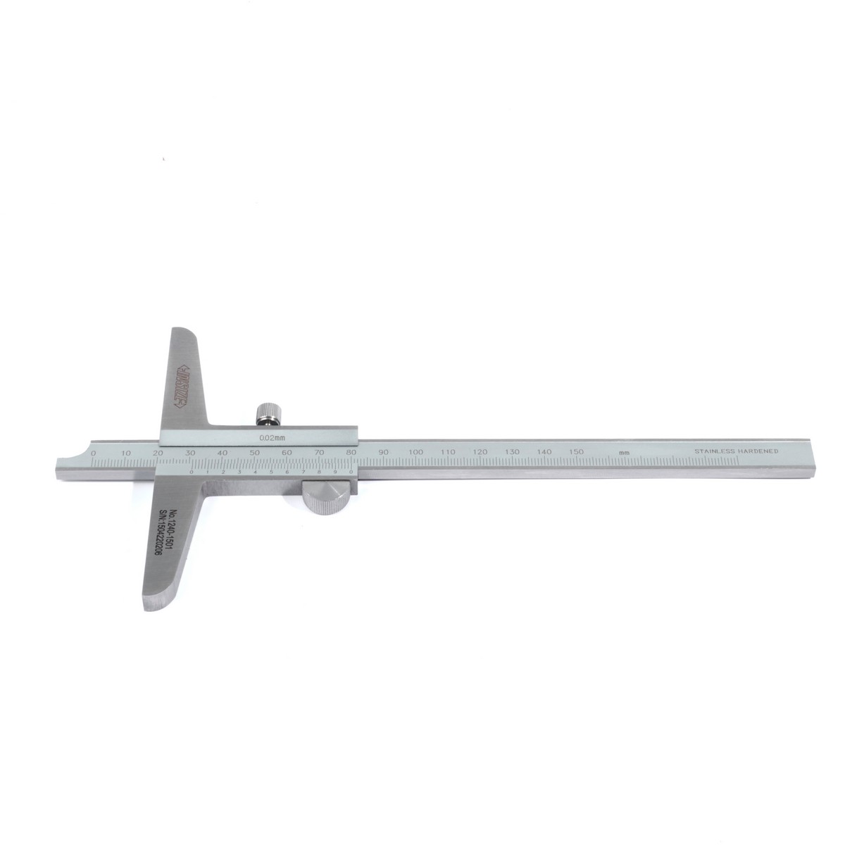 INSIZE 深度游标卡尺 0-150MM G0.02MM 型号 1240-1501 图 4