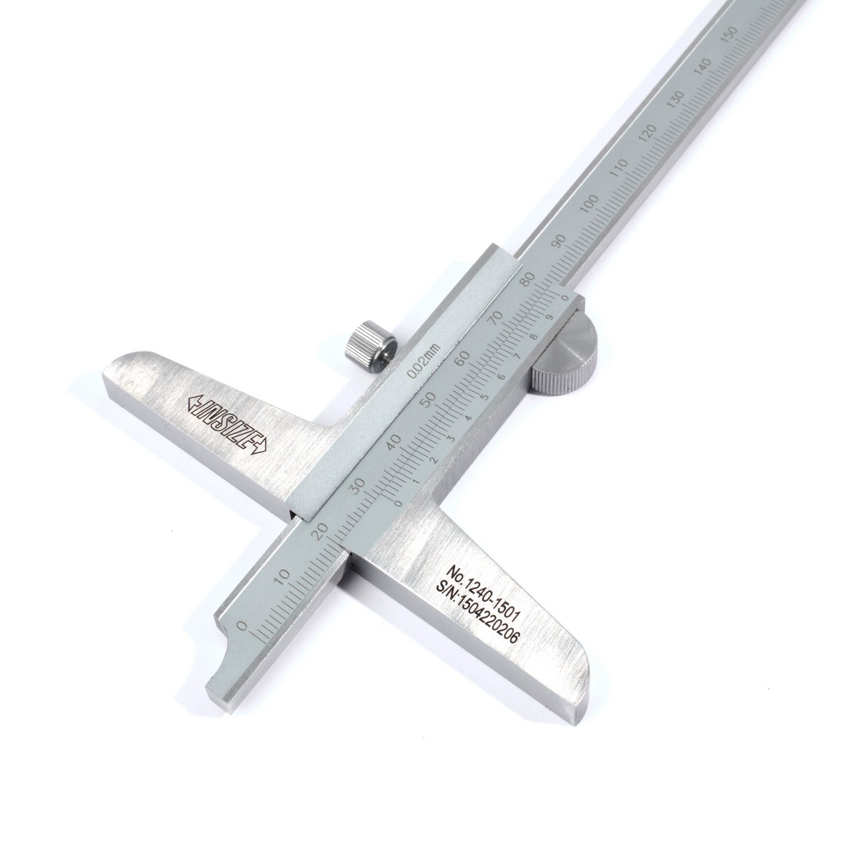 INSIZE 深度游标卡尺 0-150MM G0.02MM 型号 1240-1501 图 3