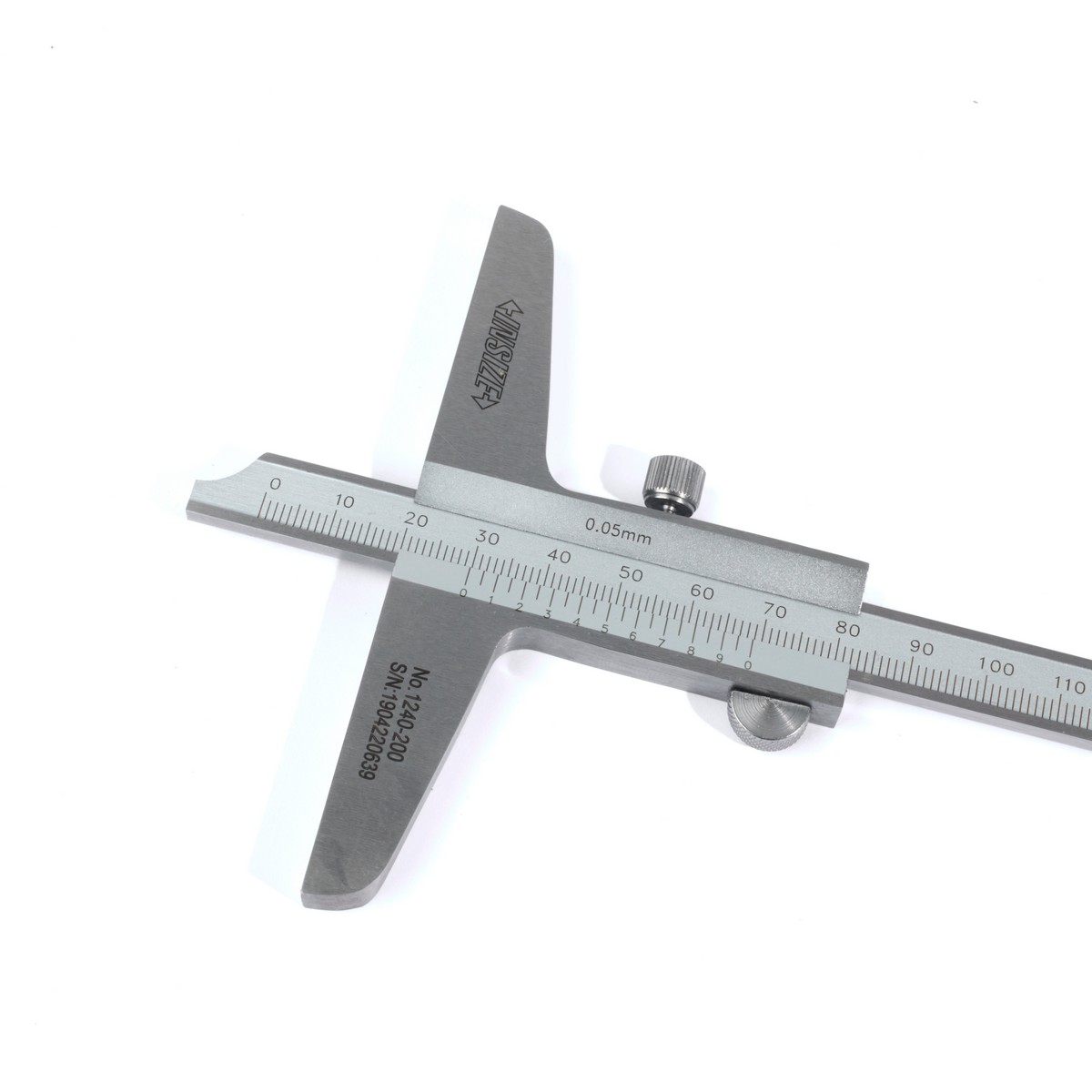INSIZE 深度游标卡尺 0-200MM G0.05MM 型号 1240-200 图 2
