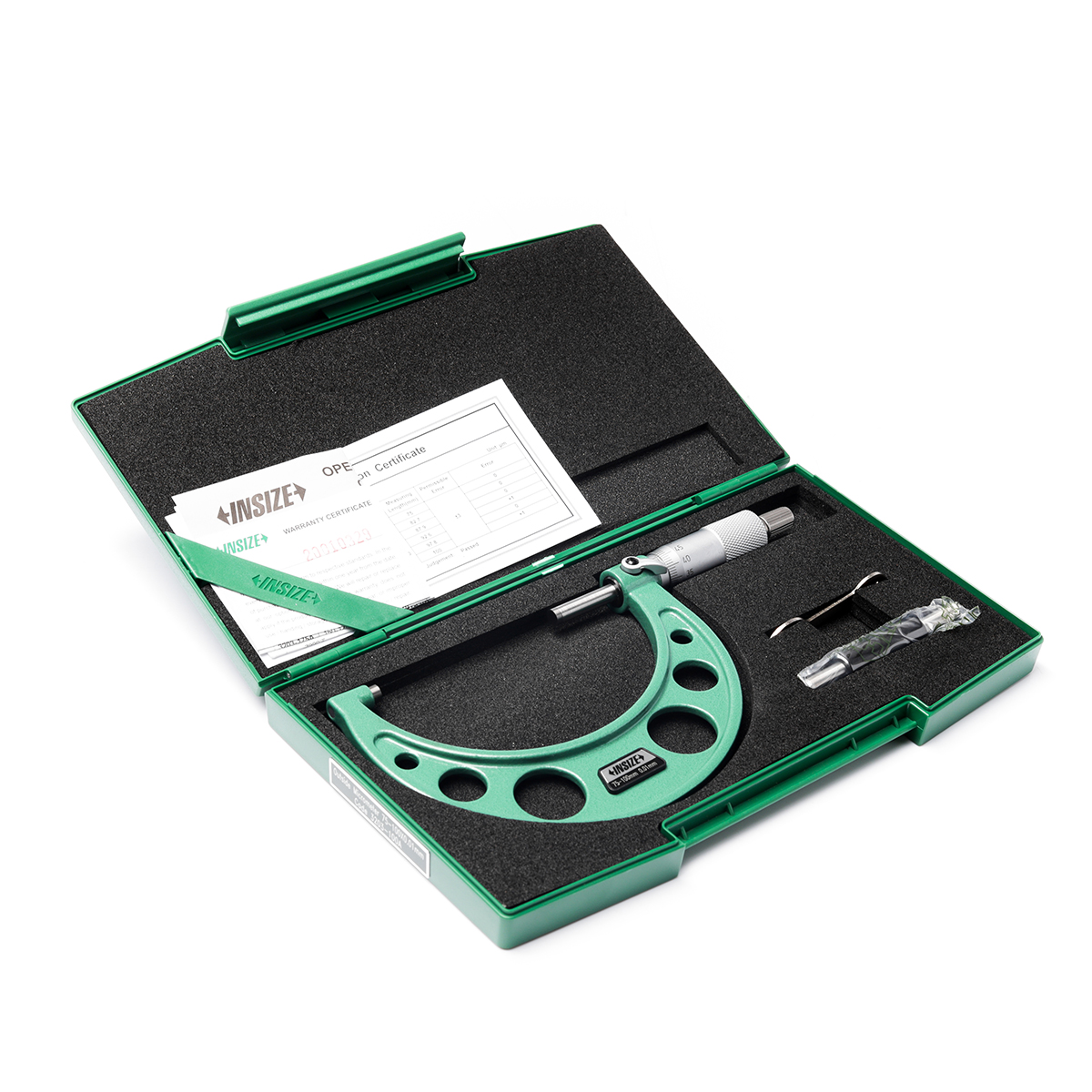 INSIZE Micrometer 75-100MM. (G 0.01) Model 3203-100A photo 4