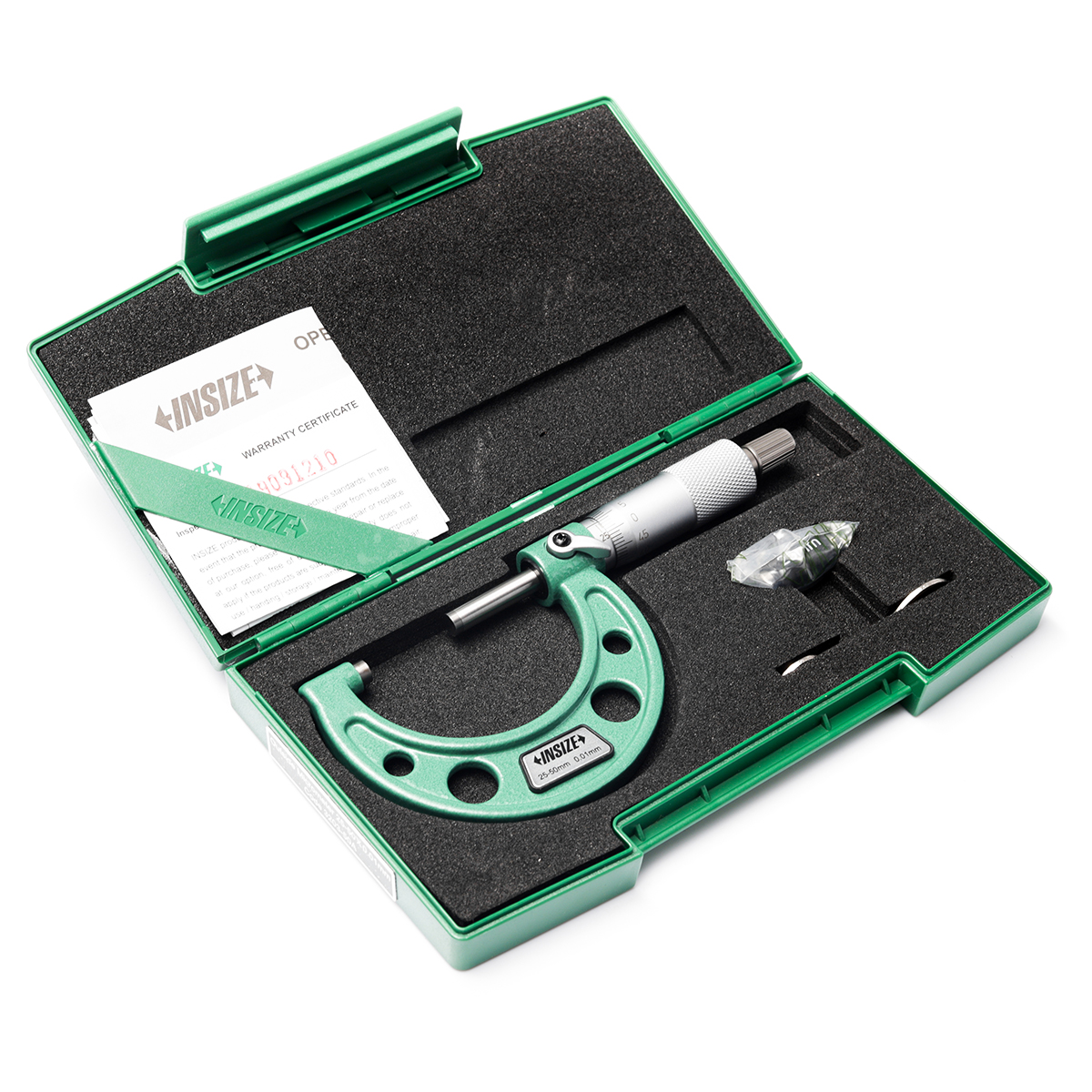 INSIZE Micrometer 25-50 MM (G 0.01) Model 3203-50A photo 4