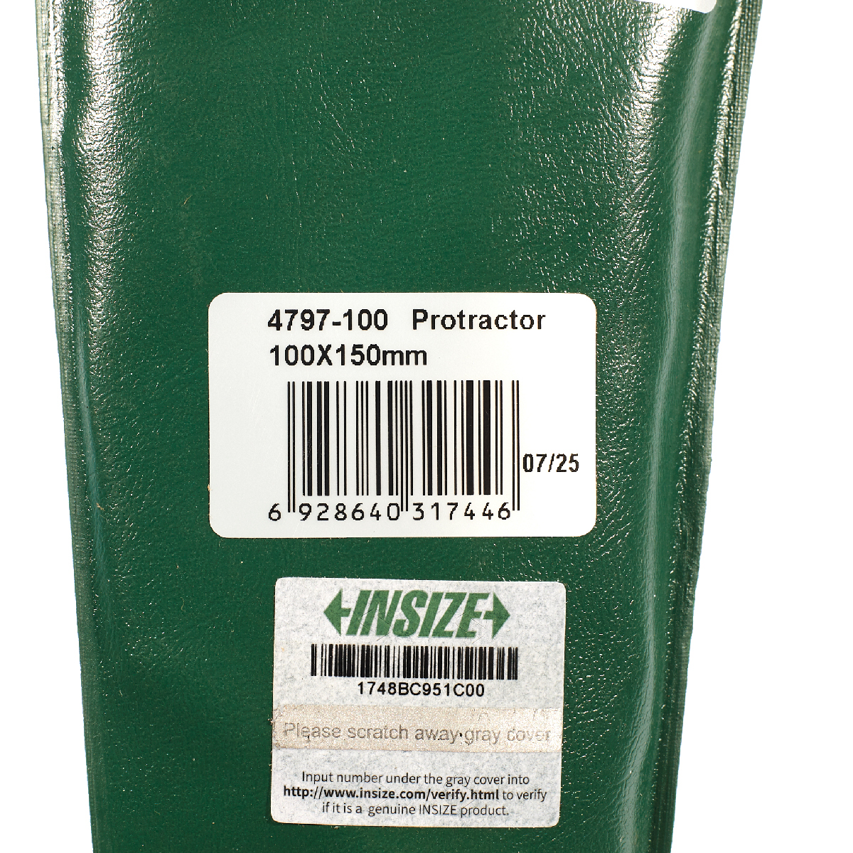 เกจวัดมุมเหล็ก 100X150MM INSIZE รุ่น 4797-100 รูปที่ 5