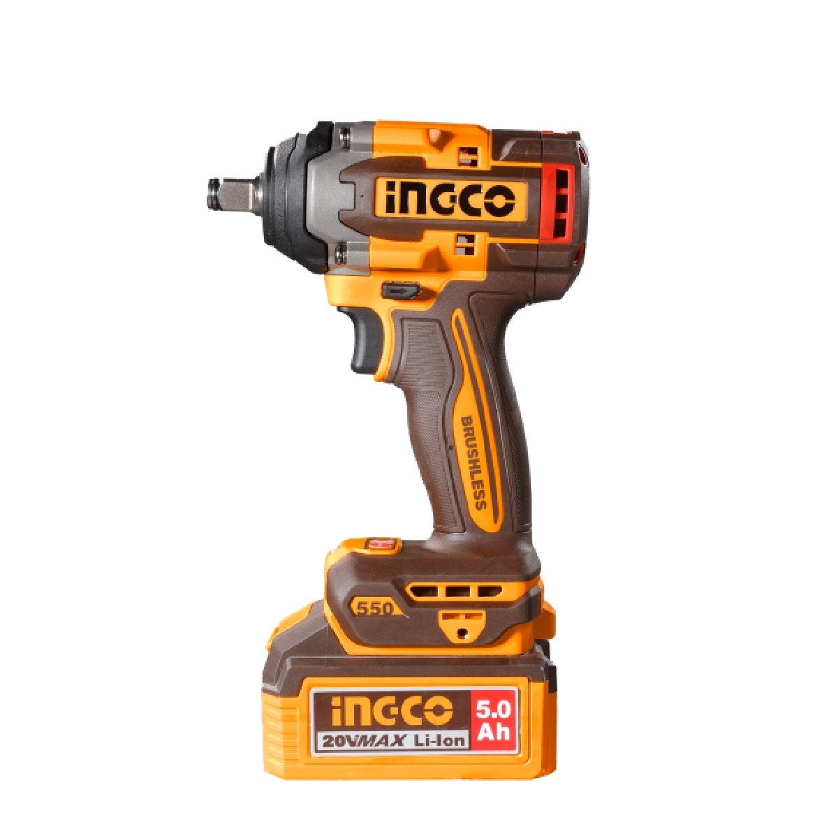บล็อกไร้สาย 550N.M-ชุดแบต 4.0AH*2 20V-BL INGCO รุ่น CIWLI2055 รูปที่ 2