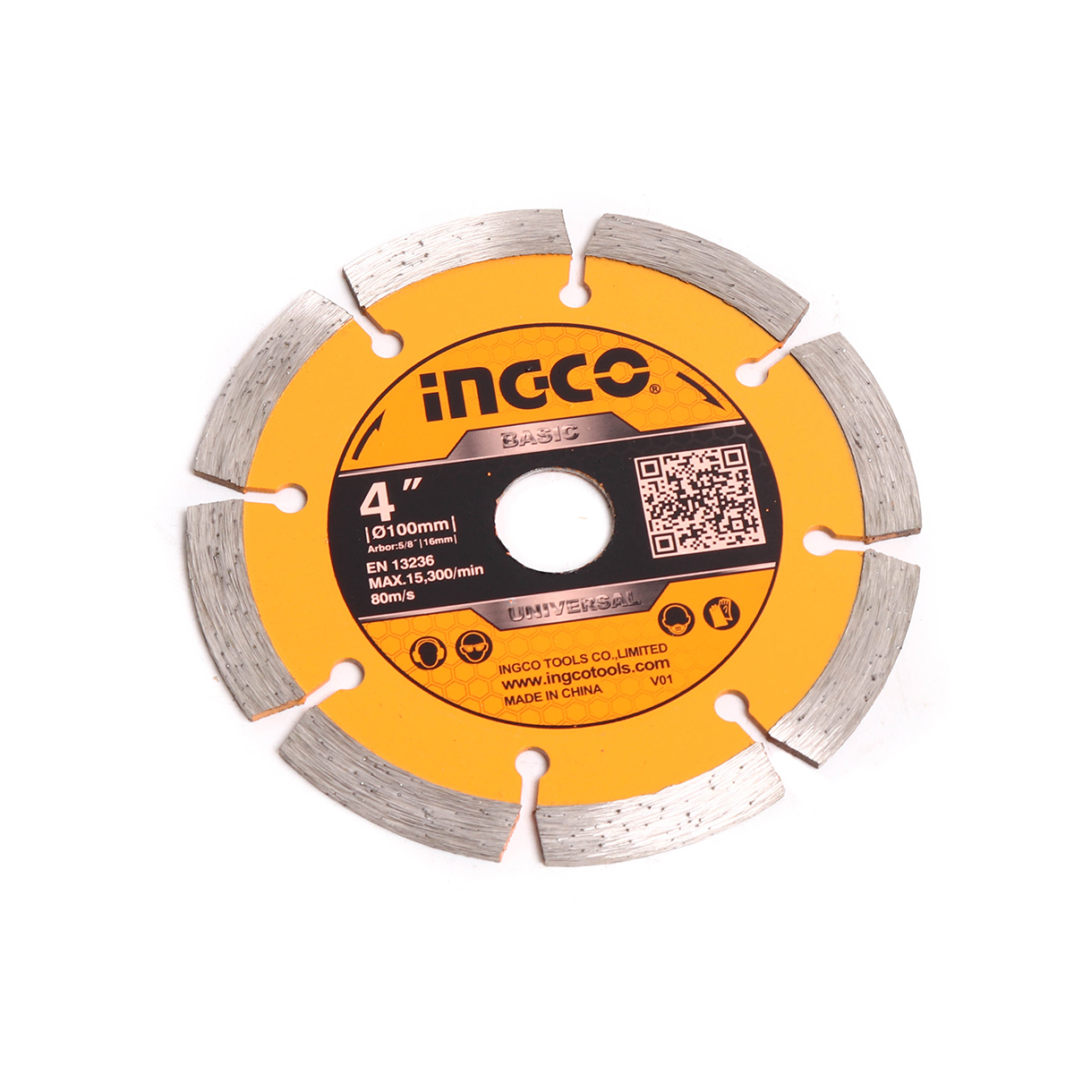 ใบเพชรตัดคอนกรีต 4" INGCO รุ่น I121-DMD011002 รูปที่ 2