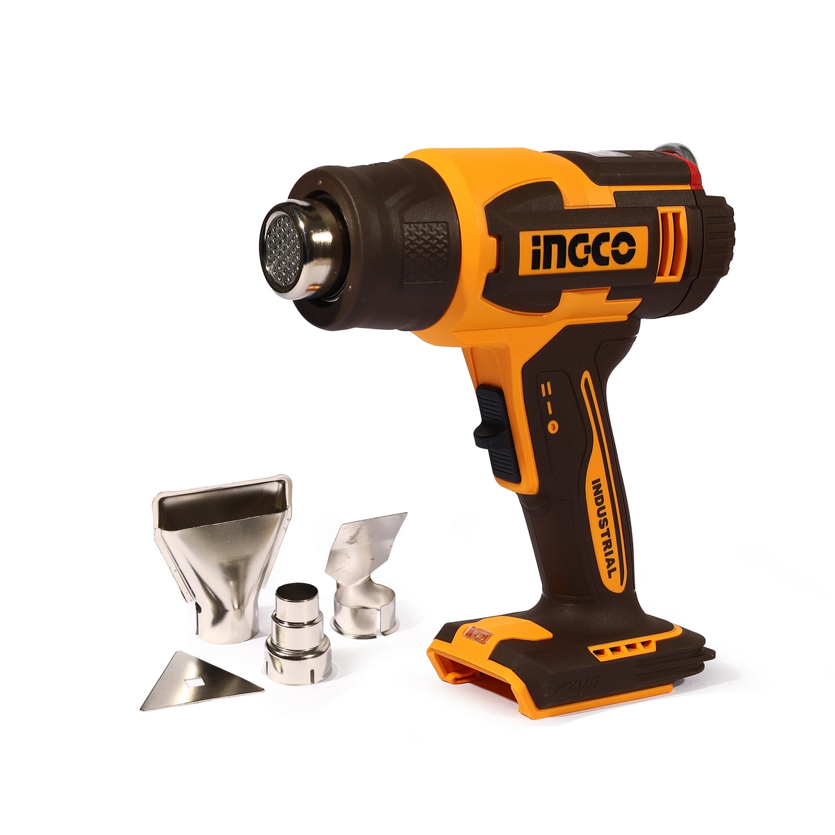 ปืนเป่าลมร้อน DIGITAL -เครื่องเปล่า 20V INGCO รุ่น HGLI2003 รูปที่ 2