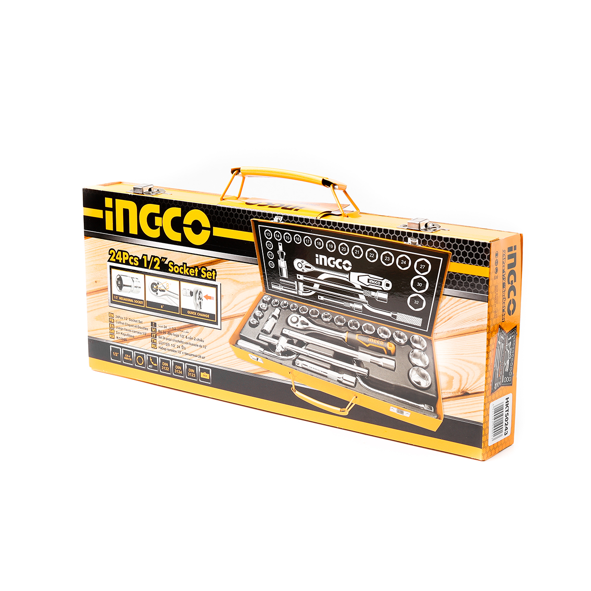 ชุดลูกบล็อค 1/2" 24 ชิ้น INGCO รุ่น HKTS0243 รูปที่ 3
