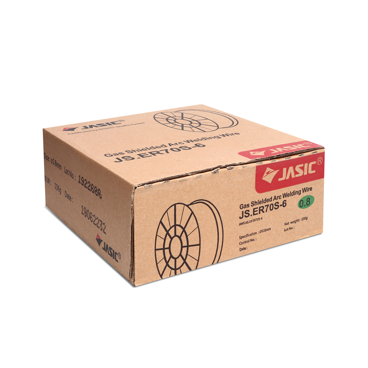 ลวด MIG ER70S-6 /0.8MM*15KG ใช้แก๊ส JASIC รุ่น 0110 รูปที่ 4