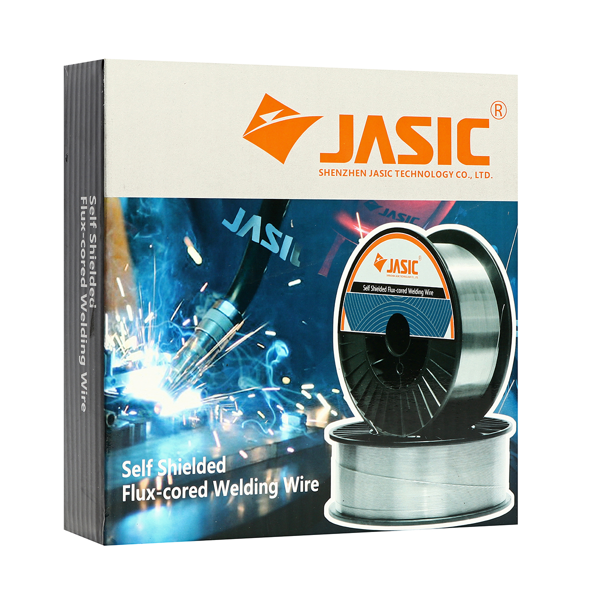 ลวด MIG E71T-GS /0.8MM* (5KG) ไม่ใช้แก๊ส JASIC รุ่น 0160 ราคา ฿780