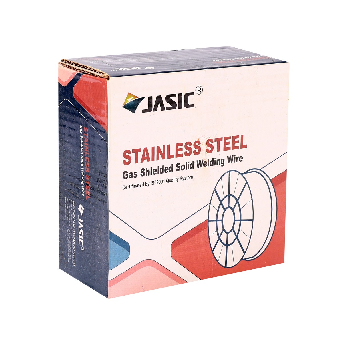 ลวด MIG สแตนเลส ER308LSI- 1KG ใช้แก๊ส JASIC รุ่น 0185 ราคา ฿432