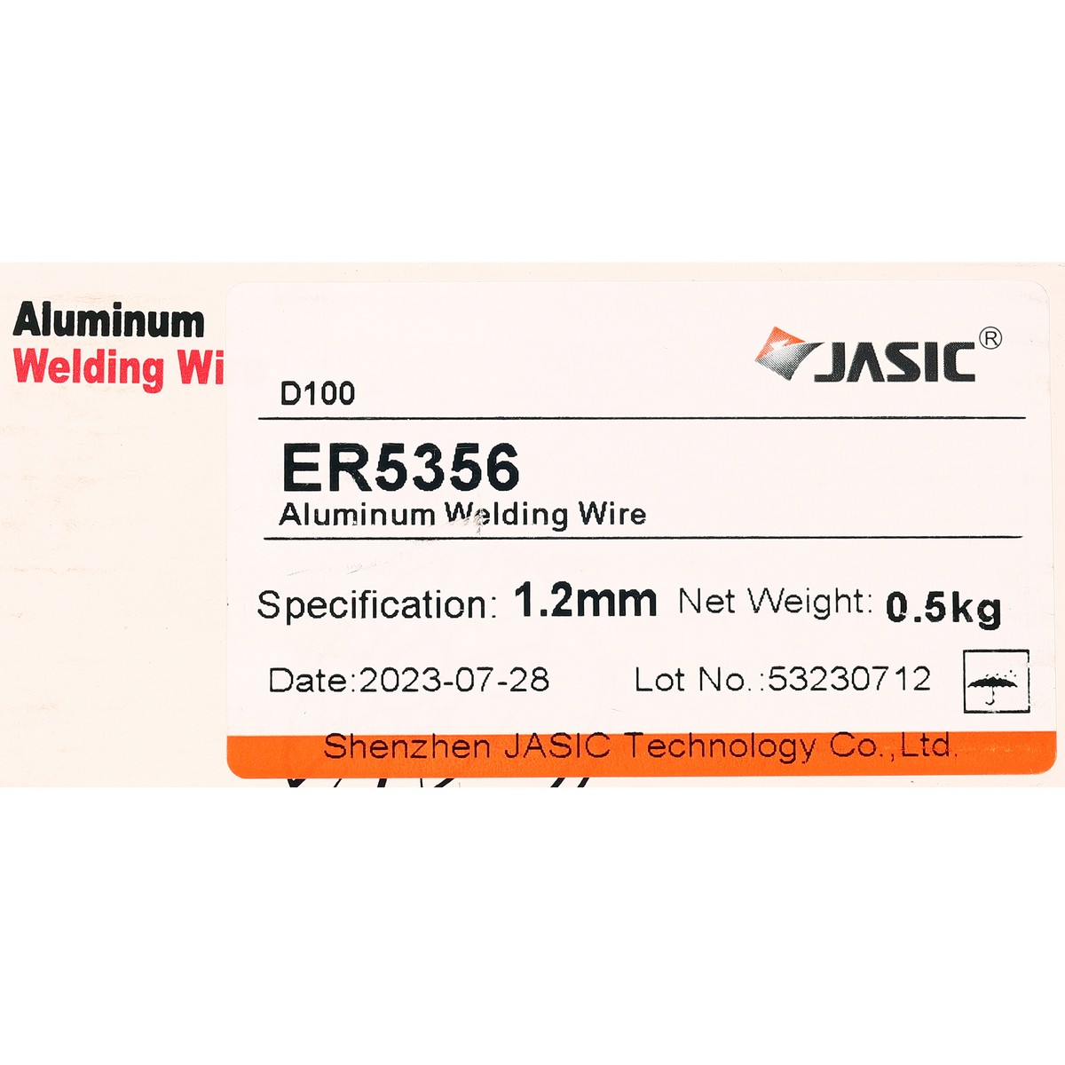 ลวดเชื่อมMIG อลูมิเนียมER5356 /1.2/0.5KG JASIC รุ่น 0187 รูปที่ 4