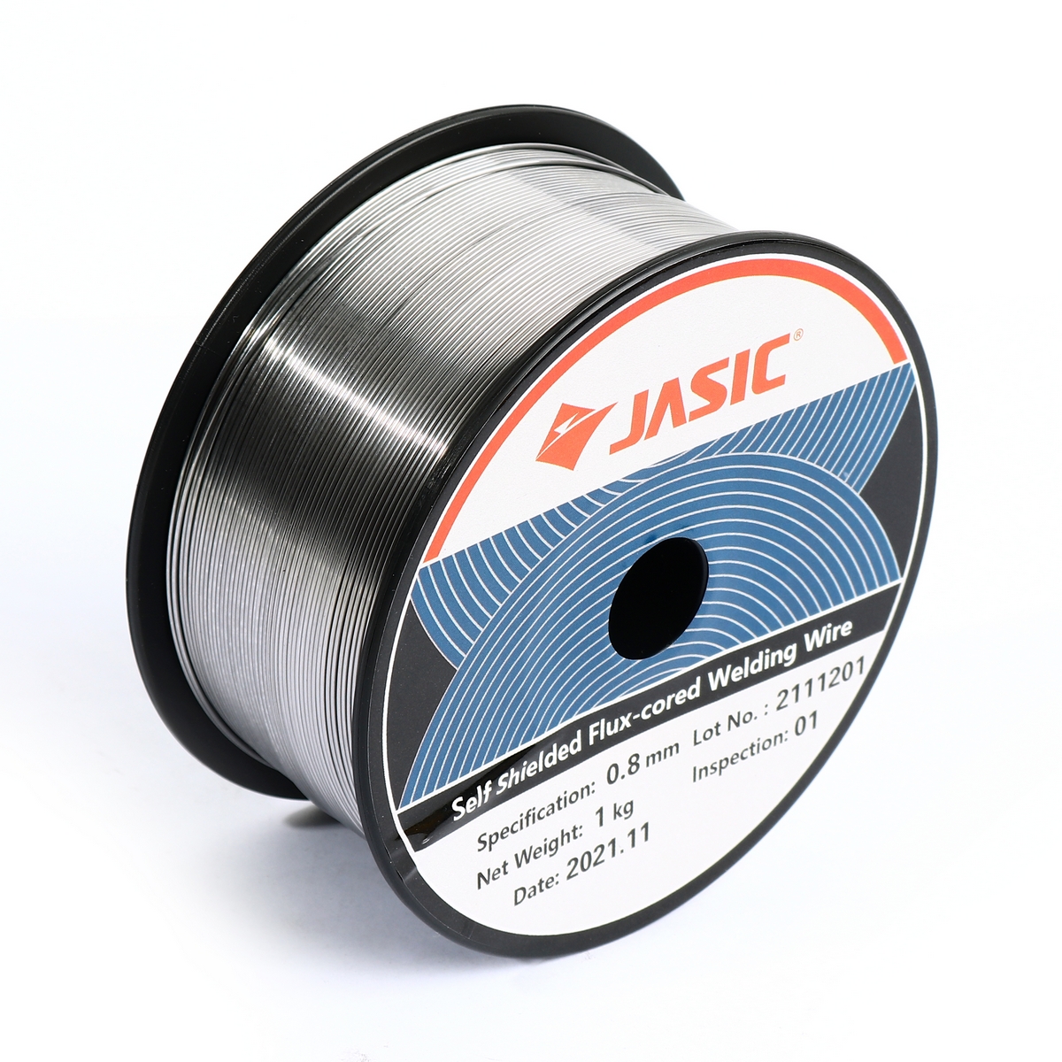 ลวด MIG E71T-GS /0.8MM /1KG ไม่ใช้แก๊ส JASIC รุ่น 0195 ราคา ฿192