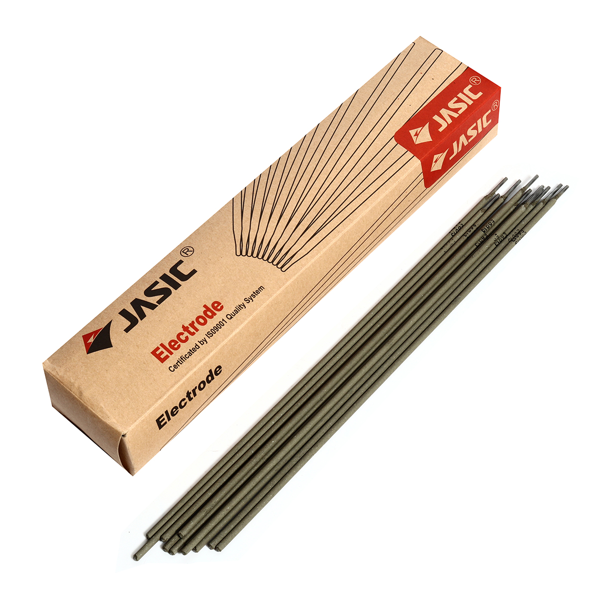 ลวดเชื่อมไฟฟ้าE6013#2.5 -5KG(4PAC/BOX) JASIC รุ่น 0210 ราคา ฿1,068