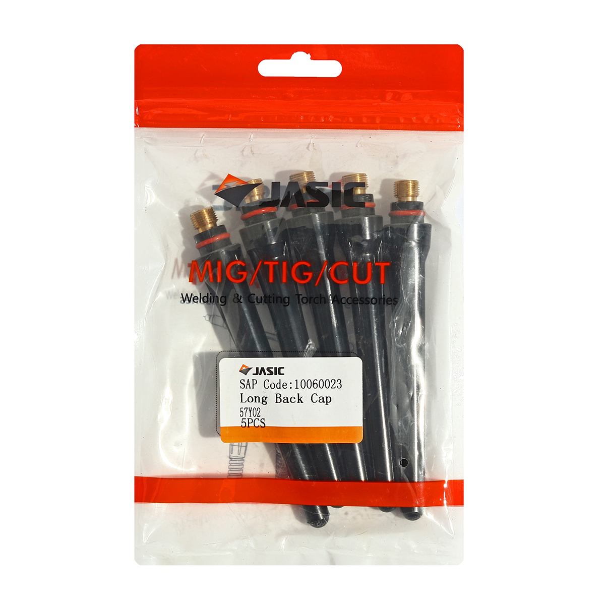 JASIC WP26 长尾盖 TIG (5PCS/PAC) 型号 10060023 价格 ฿150