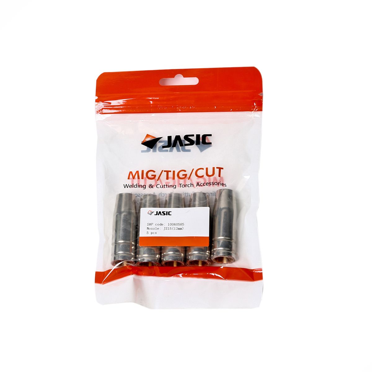 15AK NOZZLE 12MM(5PCS/PAC) JASIC รุ่น 10060585 ราคา ฿330