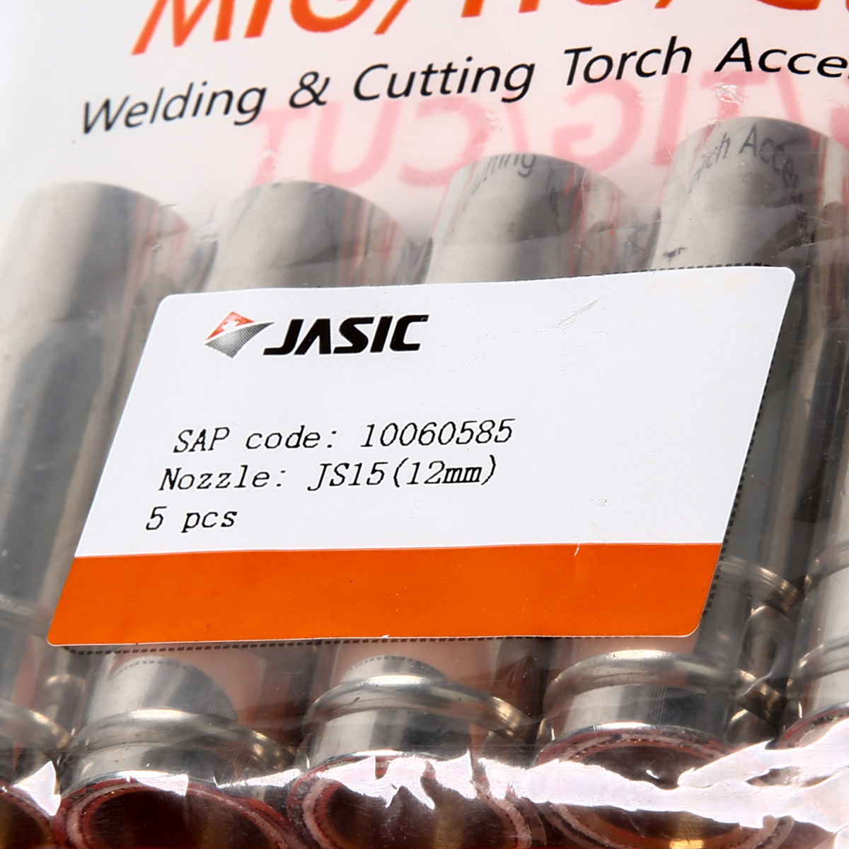 15AK NOZZLE 12MM(5PCS/PAC) JASIC รุ่น 10060585 รูปที่ 2