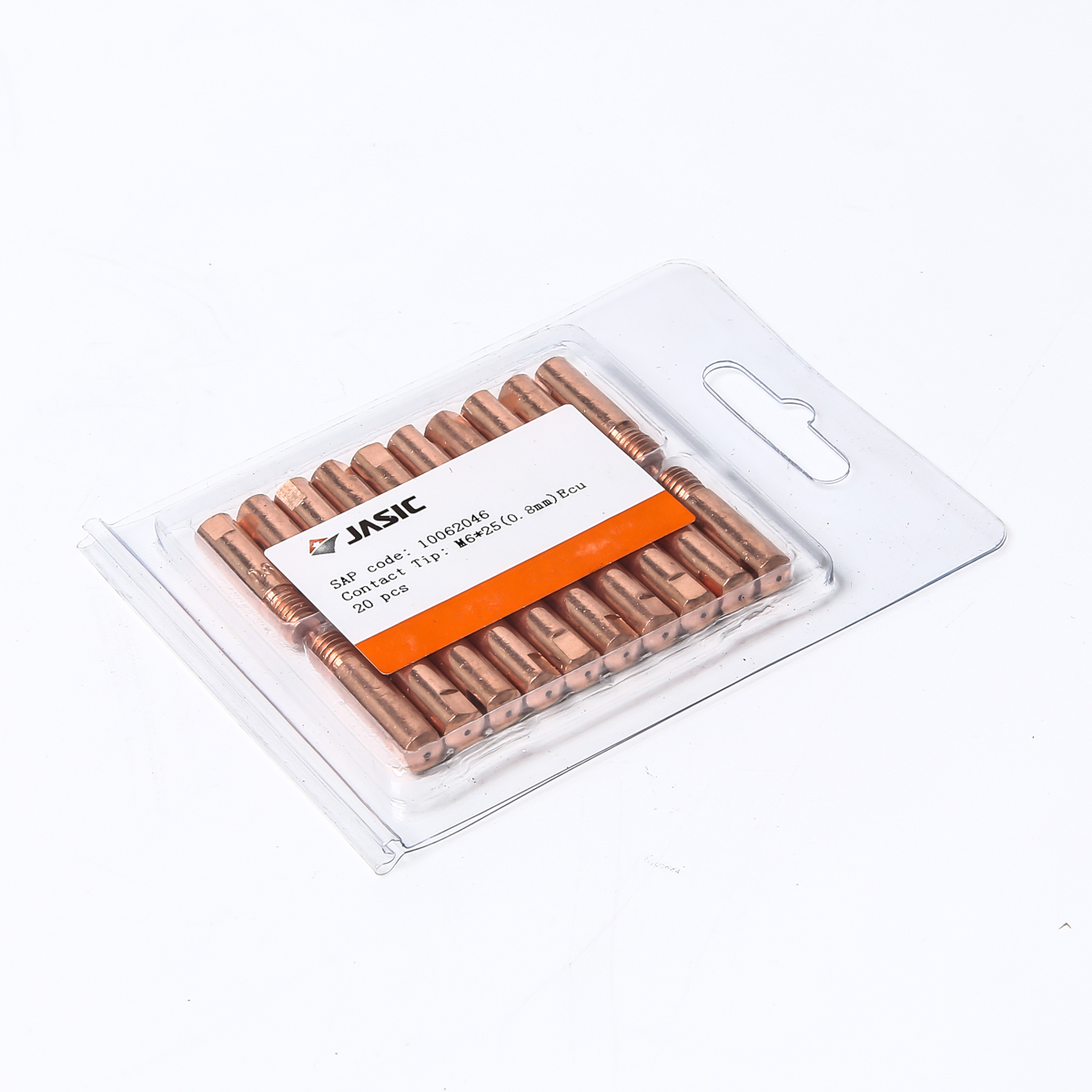 JASIC 15AK 导电嘴 M6X25 (0.8MM) (20PCS/PAC) 型号 10062046 图 5