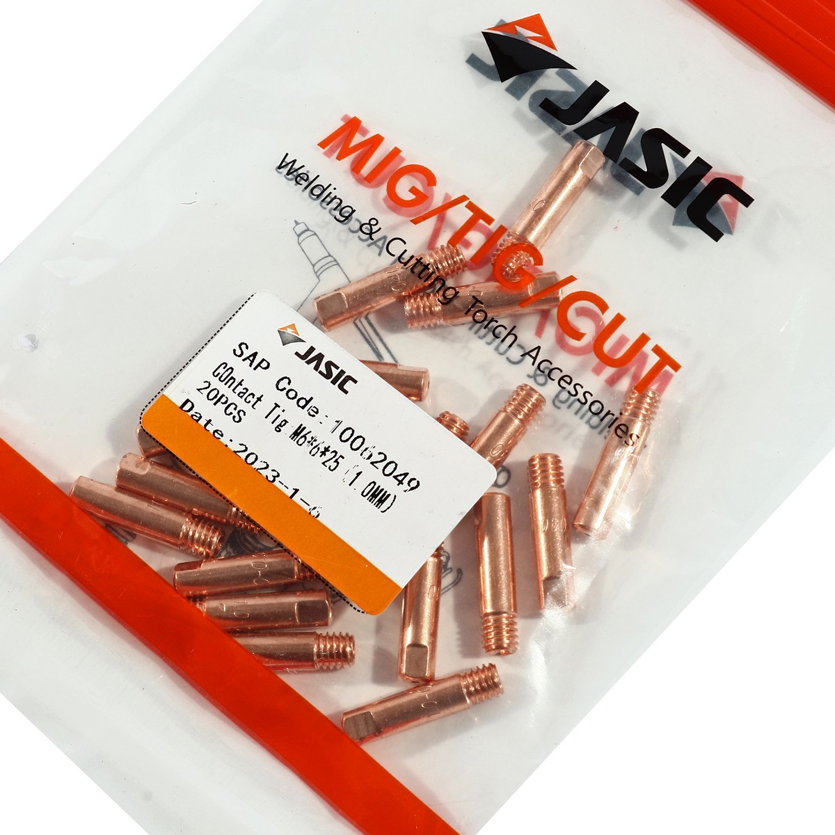 15AK คอนแทกทิพ M6X25 (1.0MM)(20PCS/PAC) JASIC รุ่น 10062049 รูปที่ 2