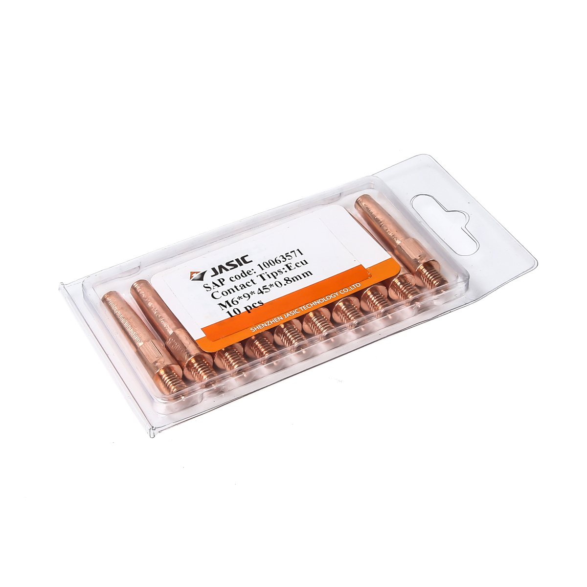 JASIC PANA Contact Tip M6X45 (0.8MM) (10PCS/PAC), Model 10063571 photo 5