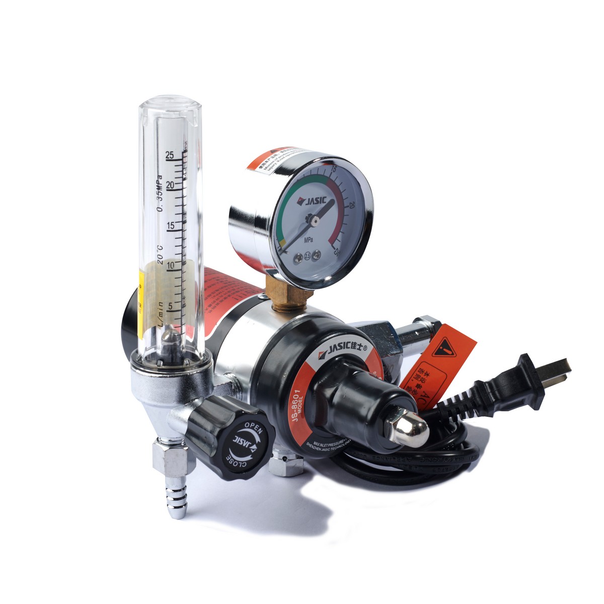 เกจ์วัดแรงดัน CO2 36V-150W (อลูมิเนียม) JASIC รุ่น 10086569 รูปที่ 2