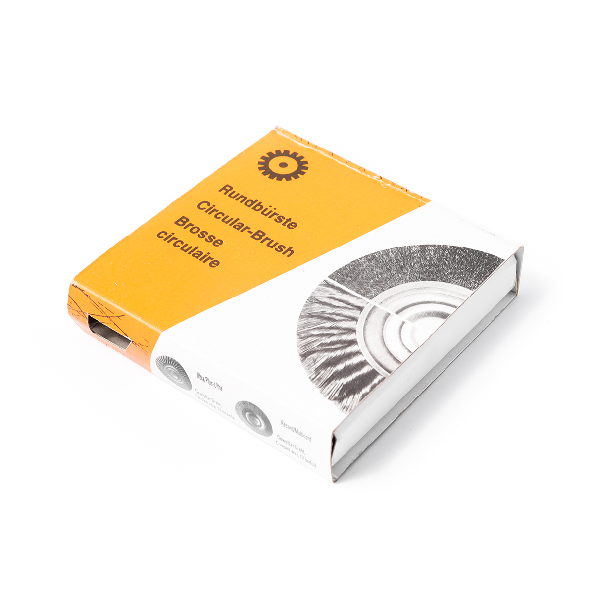 แปรงล้อถักเปียขดลวดเหล็ก 4"X5/8X18 KULLEN รุ่น TWB-1 รูปที่ 4
