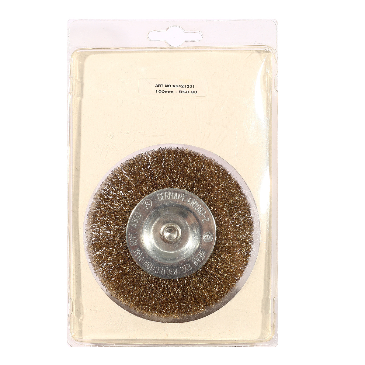 แปรงล้อชุบทองเหลือง4''X0.3(6MM)9042.1201 KULLEN รูปที่ 3