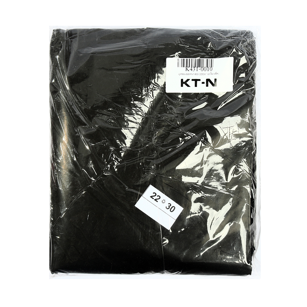 ถุงขยะแบบหนา1KG 22X30" (23ใบ/แพ็ค) KT-N ราคา ฿52.8