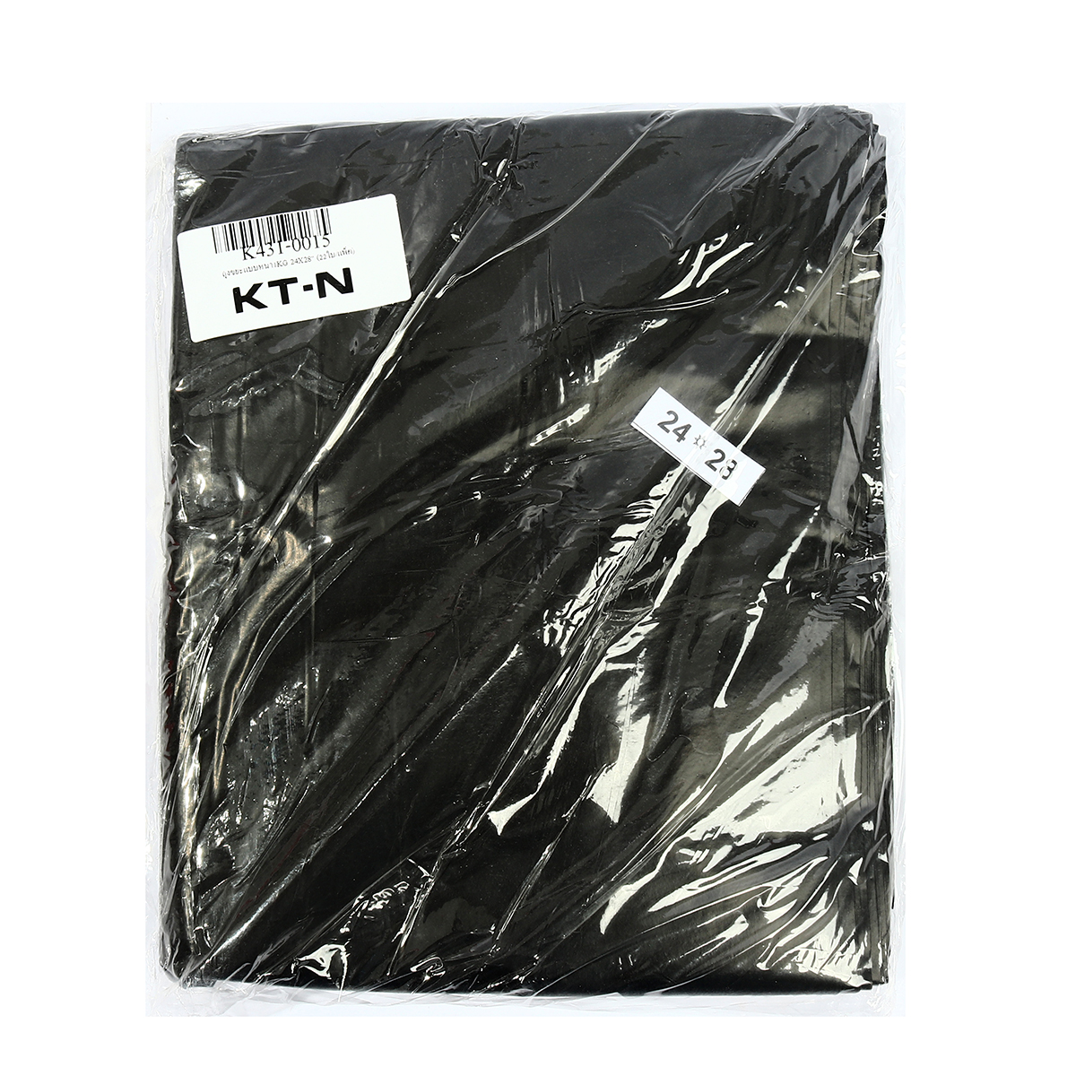 ถุงขยะแบบหนา1KG 24X28" (22ใบ/แพ็ค) KT-N ราคา ฿52.8