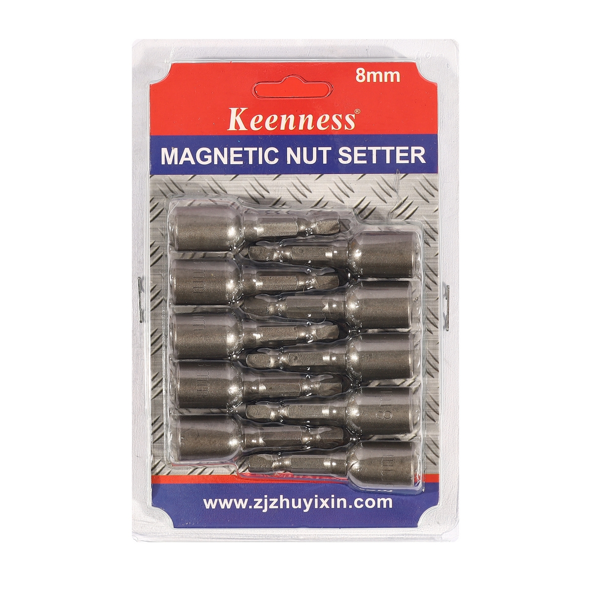 ดอกไขควงลูกบล็อค 8MM/แม่เหล็ก(10PCS/PAC) KEENNESS รุ่น 0011 ราคา ฿96
