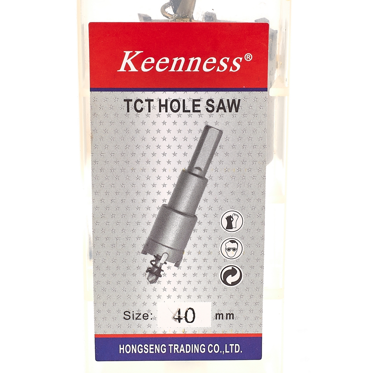 มม. TCT HOLE SAW-ดอกโฮลซอร์คาร์ไบด์ 40 KEENNESS รุ่น 2040 รูปที่ 4