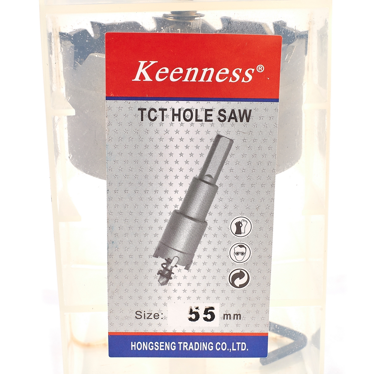 มม. TCT HOLE SAW-ดอกโฮลซอร์คาร์ไบด์ 55 KEENNESS รุ่น 2055 รูปที่ 4